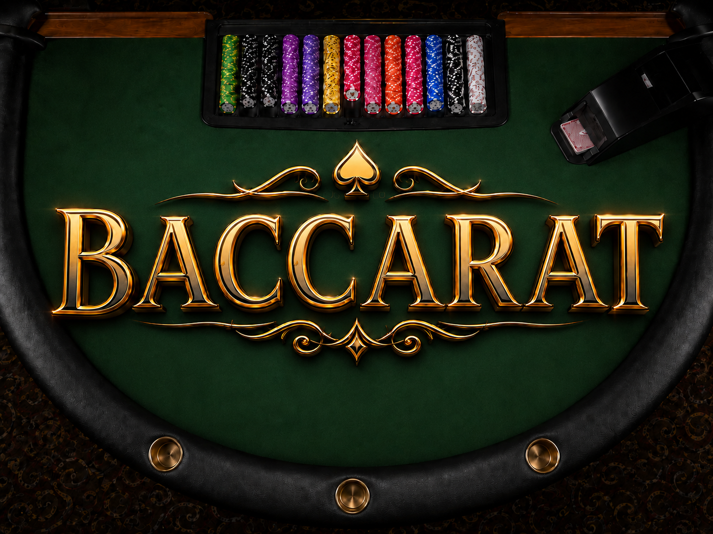 Jeu de table baccarat