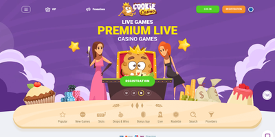 Aperçu du site Cookie