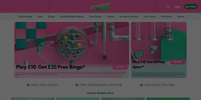 Double Bubble Bingo साइट प्रीव्यू