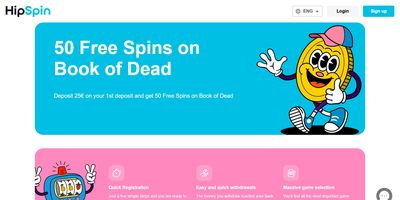 Aperçu du site HipSpin