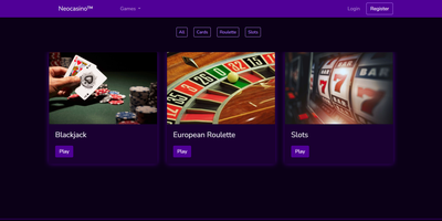 Anteprima del sito NeoCasino
