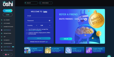 Aperçu du site Oshi