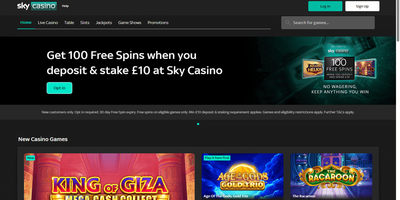 Aperçu du site Sky