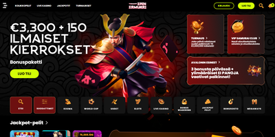Anteprima del sito Spin Samurai