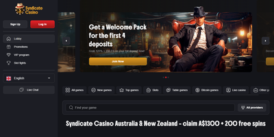 Aperçu du site Syndicate